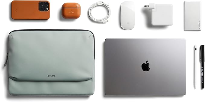 Bellroy Laptop Caddy (16” Laptop Cover) - Eucalyptus