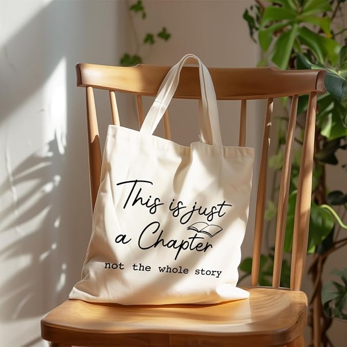 Canvas Tote Bag Aesthetic for Women,Reusable Canvas Cute Shoulder Bag for Grocery, Shopping, Beach & Daily Use