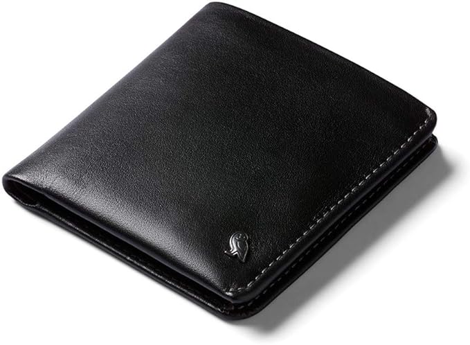 Bellroy Coin Wallet (Slim Coin Wallet, Bifold Leather Design, Holds 4-8 Cards, Magnetic Closure Coin Pouch)
