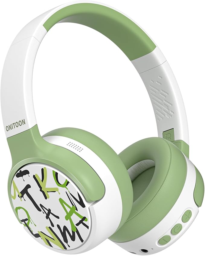 Kids Active Noise Cancelling Headphones - 60H Playtime, 85dB Safe Volume, USB-C Fast Charge, Bluetooth 5.4 - Wireless Headphones for iPad/Airplane/Tablet