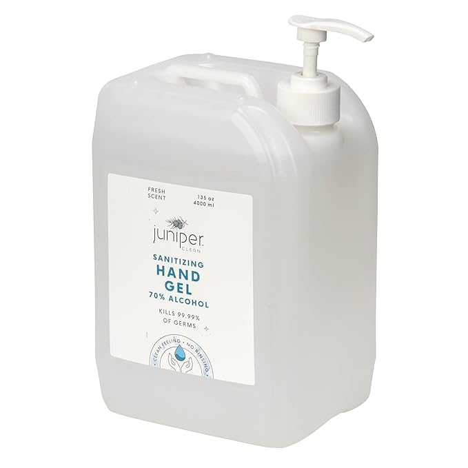 Hand Sanitizer Gel with 70% Alcohol 1.06 Gallon with Pump