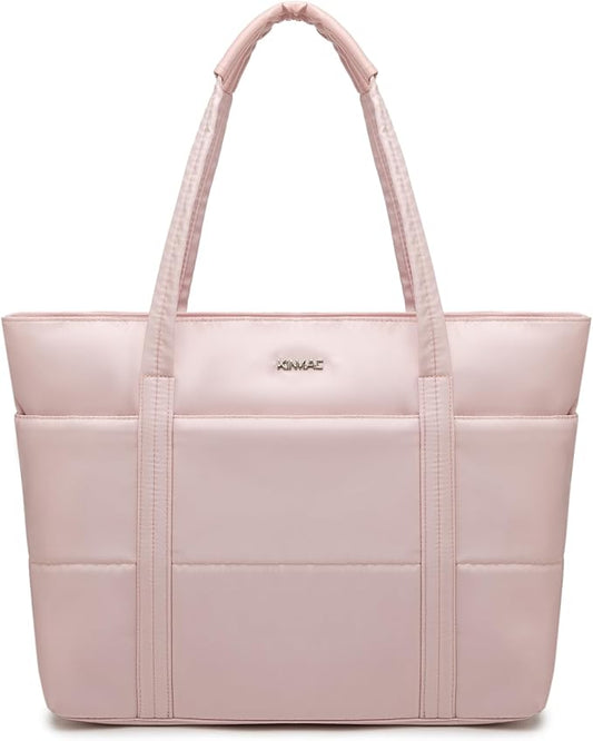 Kinmac Women's Laptop Tote Bag Top Handle Handbag Work Bag for Laptop Computer Up to 15.6 inch