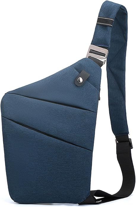 Crossbody Travel Bags for Women, New Theft Proof Safe Slim Sling Travel Purses, Personal Flex Shoulder Bag for Men Women