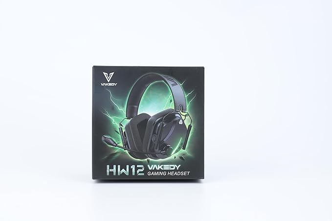 HW12 Wireless Gaming Headset with Microphone 2.4GHz Bluetooth Gaming Headphones Wireless of Duty/FPS Gamers,50Hr Battery Life Gamer Headset for PS5,PS4,PC,Switch,Mac