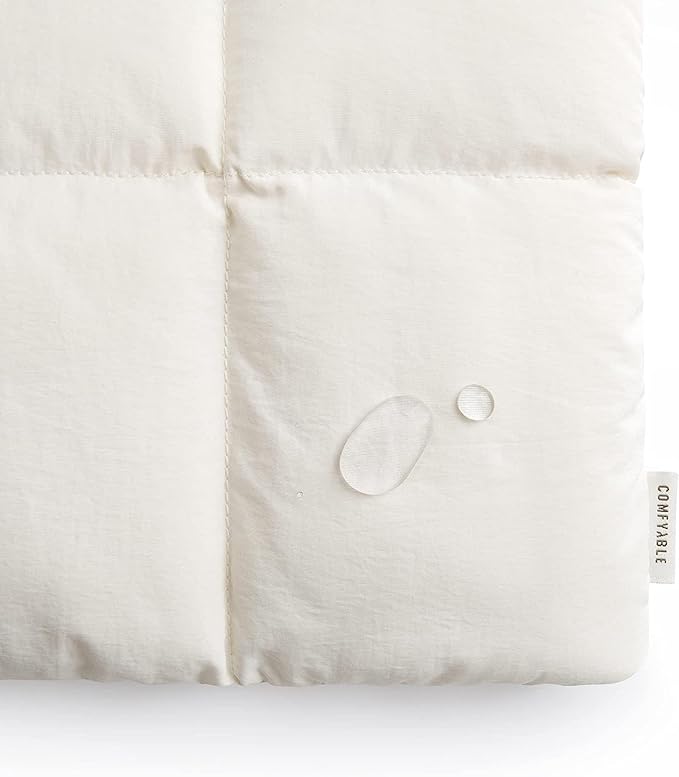 Comfyable Puffy Laptop Sleeve 13 Inch 14 Inch, Quilted Puffer Laptop Carrying Case, Pillow Case Compatible with MacBook Air M4 2025 M3 M2 M1, MacBook Pro M4 Pro/Max, Rice