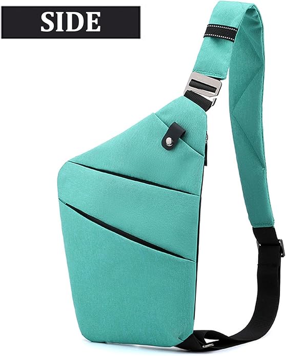 Crossbody Travel Bags for Women, New Theft Proof Safe Slim Sling Travel Purses, Personal Flex Shoulder Bag for Men Women