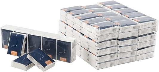 Saedy 100 Packs 4-Ply Mini Soft Pocket Tissues, Travel Size Facial Tissue Paper