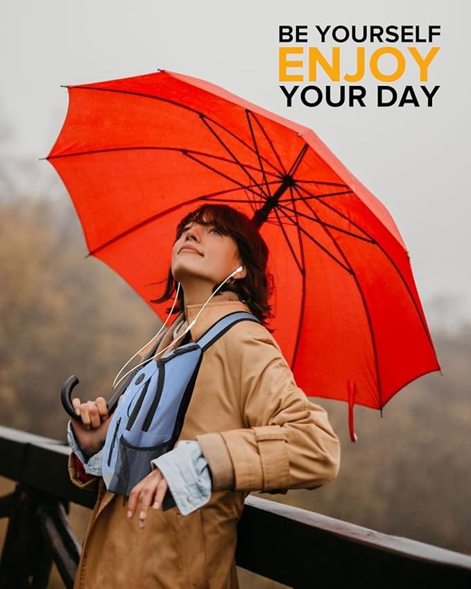 Sling Bag for Women, Crossbody Bag for Men, Cross Body Hiking Backpack, Travel Daypack, Chest Pack with Chest Phone Holder