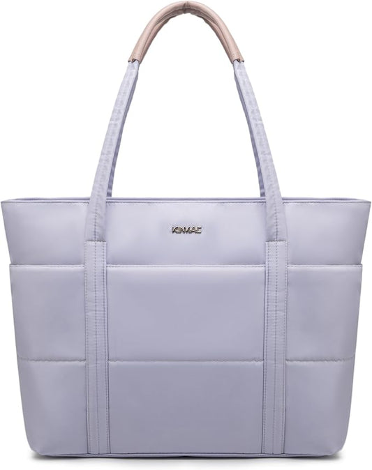 Kinmac Women's Laptop Tote Bag Top Handle Handbag Work Bag for Laptop Computer Up to 15.6 inch