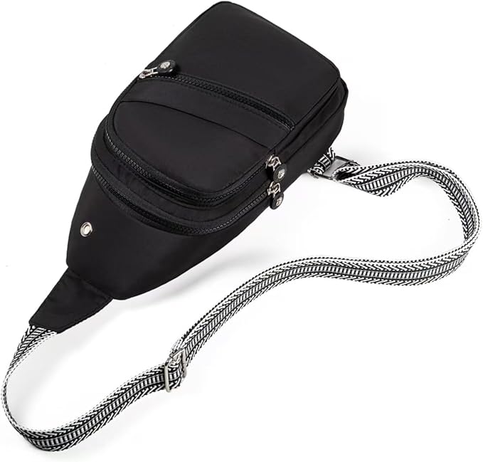 EVANCARY Small Sling Bag for Women Men, Sling Backpack Chest Daypack Crossbody Bag for Travel Outdoor Hiking