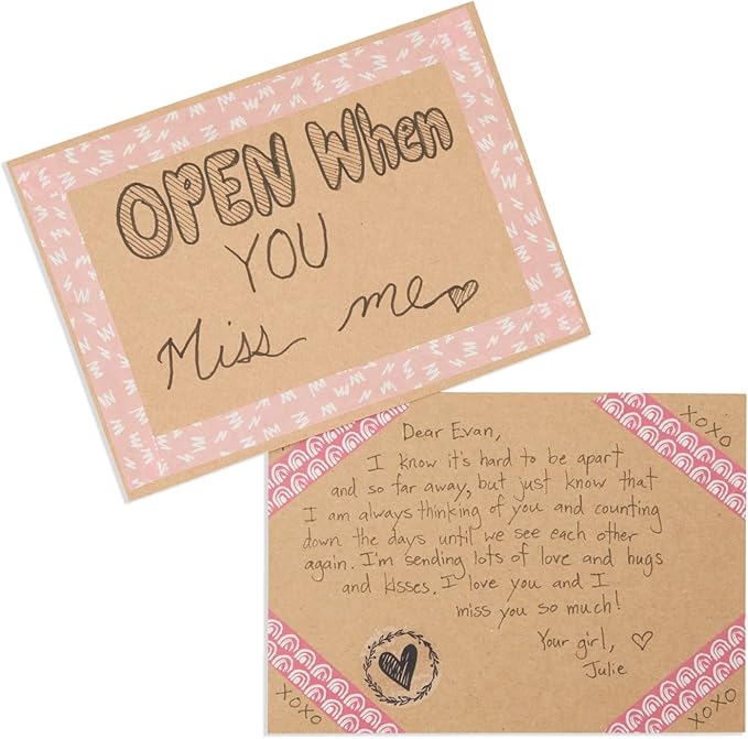 Best Paper Greetings 50 Pack Blank Cards and Envelopes 5x7, Kraft Paper A7 Notecards for DIY Open When Letters, Wedding Invitations, Birthday Cards