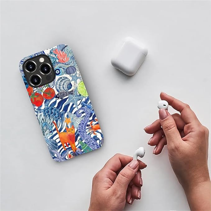 Case for iPhone 13 Pro Max,Leopard Cherry Shell Aesthetics for Woman Men Full Body Protective Cover Shockproof 2 in 1 Silicone + Hard PC Case for iPhone 13 Pro Max