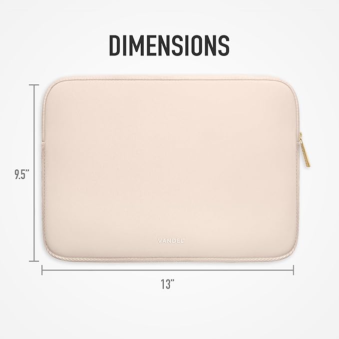 Vandel Slim Laptop Sleeve 13-13.3 inch Laptop Case for Macbook Air 13/Pro 13 Inch- Protective Macbook Case Sleeve, Tablet Carrying Bag Pouch for Lap Top Notebook, Chromebook, Dell, Asus Computer Cover