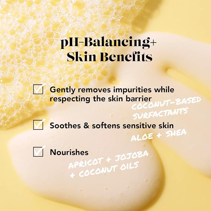 SweetSpot Labs pH Balanced Wash, Gentle Vanilla Blossom Scent, with Shea Butter and Aloe Vera, Sulfate Free, 8 oz (Pack of 3)