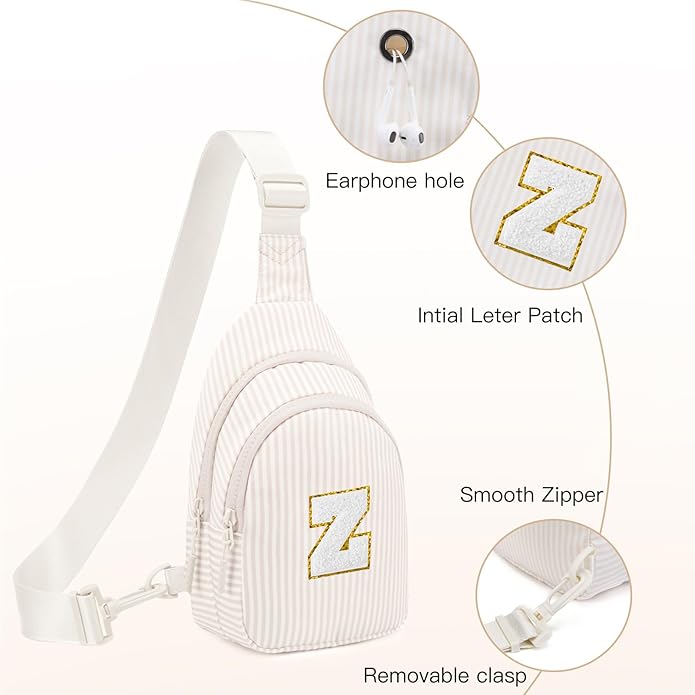 Gifts for 8 9 10 11 12 Year Old Girls Sling Bag Crossbody Bags Fanny Pack for Teen Girls Personalized Gifts for Women