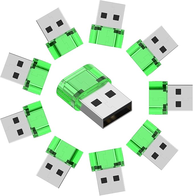 USB to USB-C Adapter 10 Pack, Type C Female to USB Male Converter Power Charger Adapter, USB C to USB A Adapter Compatible for MagSafe Apple Watch Series/SE/Ultra 2 iPhone 15 Plus Pro Max AirPods Pro