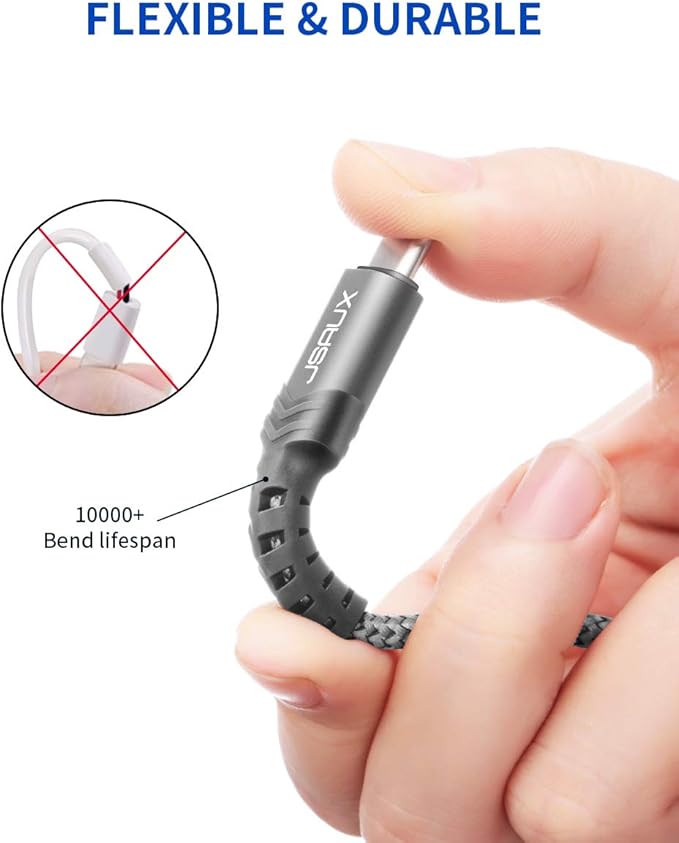 JSAUX USB C to USB Adapter [2 Pack], Type C 3.0 OTG Cable On The Go Type C Male to USB A Female Adapter Compatible with MacBook, iPhone 16 Pro Max/16 Plus/16e/15, Samsung Galaxy S25/S24/S23-Grey