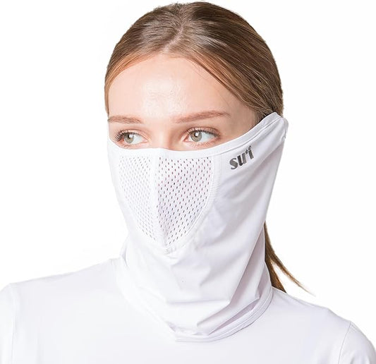 KOREA (Type A) UV Sun Protection Balaclava Half Face Mask - For Golf, Hiking, Running, Cycling & Outdoor Sports