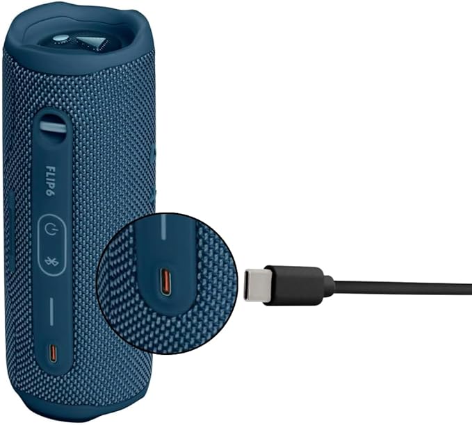 65W USB-C Power Supply Compatible with JBL Wireless Bluetooth Speakers & Earphones - JBL Charge 4/5/6, Flip 5/6/7, Pulse 4/5, Clip 4/5, GO 3/4, JRPOP, Extreme 4, Vibe Beam, Endurance Peak