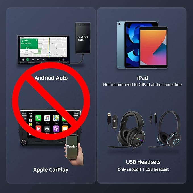 ANDTOBO USB 1 to 4 Splitter, USB 2.0 A Male to 4 USB Female Jack Y Splitter Hub Power Cord Extension Adapter Cable, Black