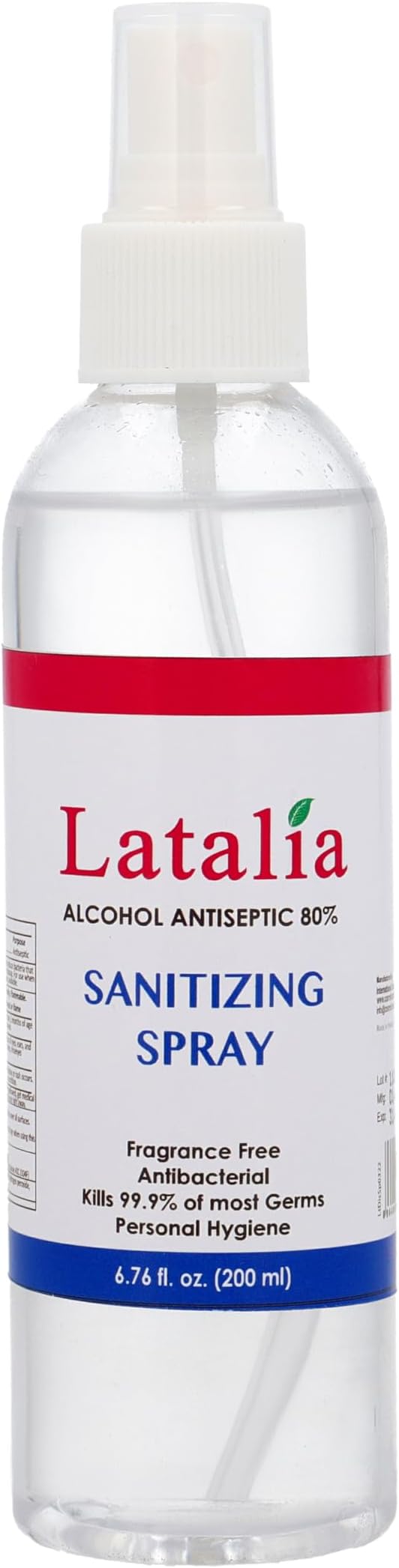 Hand Sanitizer Spray - 12 Pack Unscented Spray Hand Sanitizer for Hands (6.67 Fl oz)