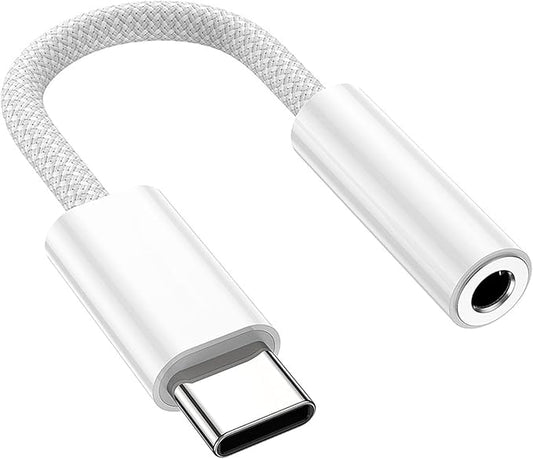 Fidioto USB C to 3.5mm Jack Adapter, USB C to Aux Audio Dongle Cable Compatible with iPhone 15 Pro Max/15 Pro/15/Samsung Galaxy S24/S23/S22/S21 Ultra/iPad Pro/Pixel 8 …