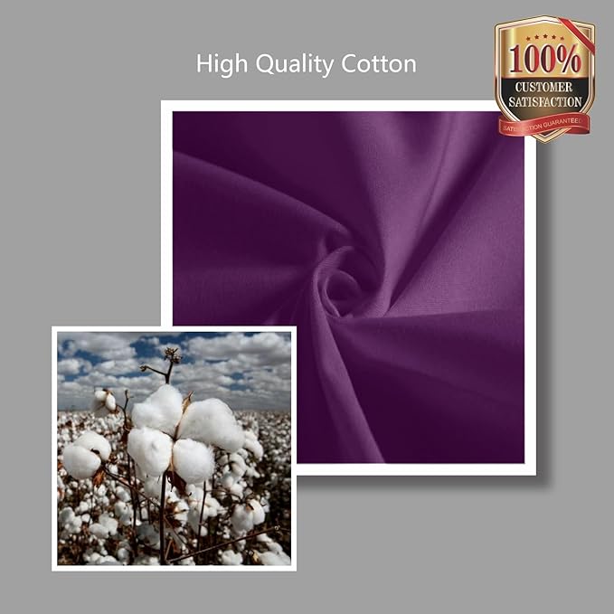 TOPDesign 1-Pack Super Strong Large 12oz Cotton Canvas Tote Bag, Reusable Grocery Shopping Cloth Bag, Fashionable Two-Tone Tote for Crafts, DIY Your Creative Designs