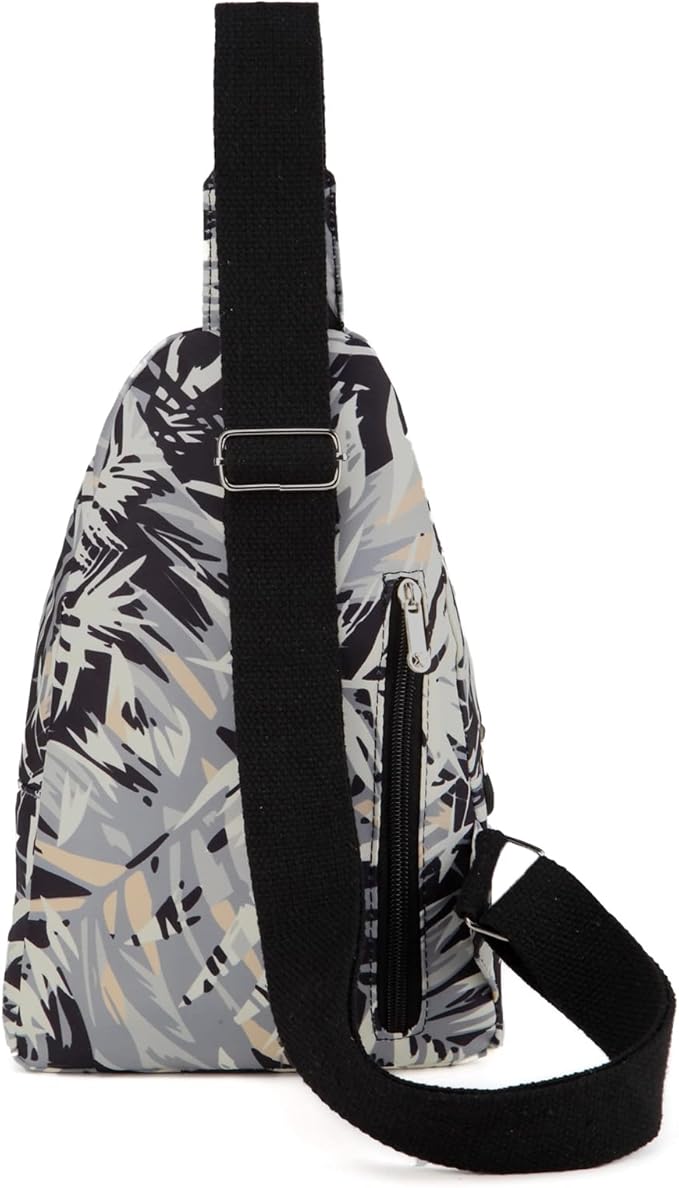 EVANCARY Small Sling Bag for Women Men, Sling Backpack Chest Daypack Crossbody Bag for Travel Outdoor Hiking