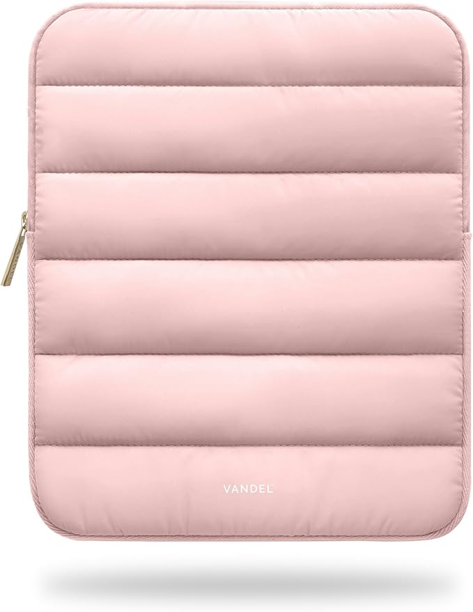 Vandel - The Original Puffy iPad Sleeve 9-11 Inch Tablet Sleeve, Pink i Pad Case for Women and Men, Cute iPad Air Pouch, 9 10 Inch, 11 Inch Bag