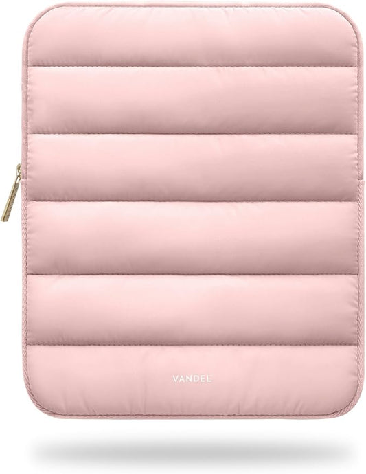 Vandel - The Original Puffy iPad Sleeve 9-11 Inch Tablet Sleeve, Pink i Pad Case for Women and Men, Cute iPad Air Pouch, 9 10 Inch, 11 Inch Bag