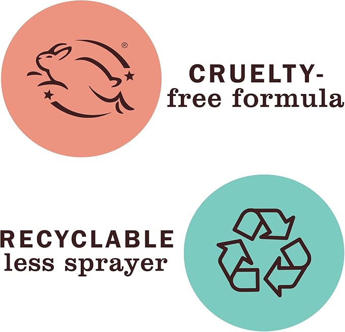 MRS. MEYER'S CLEAN DAY Room and Air Freshener Spray, Non-Aerosol Spray Bottle Infused with Essential Oils, Lavender, 8 fl. oz