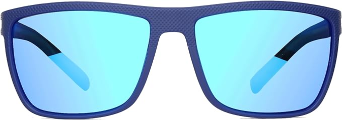 ZENOTTIC Polarized Sunglasses for Men Lightweight TR90 Frame UV400 Protection Square Sun Glasses