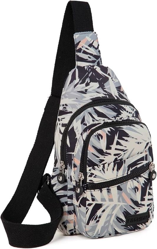 EVANCARY Small Sling Bag for Women Men, Sling Backpack Chest Daypack Crossbody Bag for Travel Outdoor Hiking