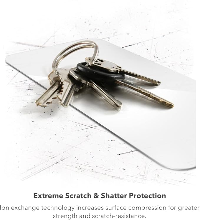 ZAGG Glass Elite Privacy 360 Screen Protector for Apple 16e/ 14/13/ 13 Pro - Four-Way Privacy Filter, 5X Tougher, Anti-Fingerprint Technology, InvisibleShield, Easy to Install