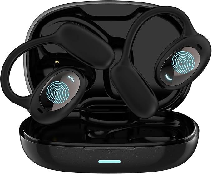 AI Translation Earbuds Real Time 3-in-1, 144 Language No Subscription Fees, Language Translator Device with APP Fit iOS & Android Bluetooth Headphones for Business Office and Travel (Black)