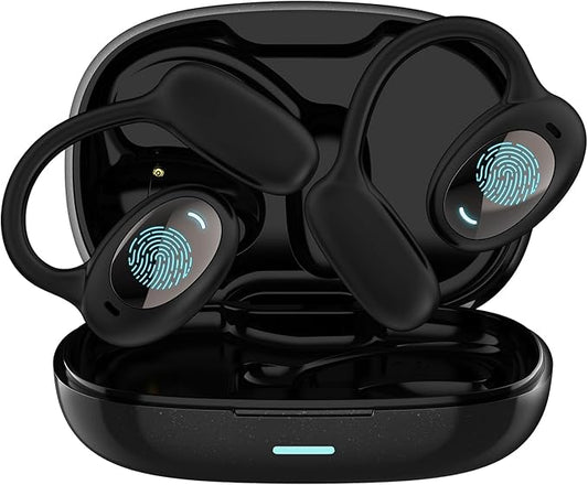 AI Translation Earbuds Real Time 3-in-1, 144 Language No Subscription Fees, Language Translator Device with APP Fit iOS & Android Bluetooth Headphones for Business Office and Travel (Black)
