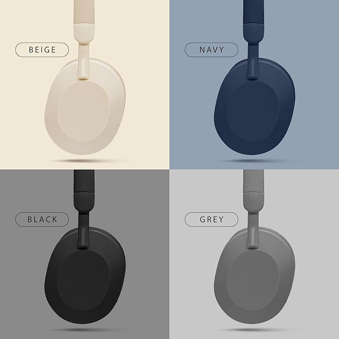 Gabba Goods Aura Premium Wireless Over-Ear Headphones, Built-in Mic, SD Card, High-Res Audio, 6H Playtime, for Travel, Home, Work TV,PC,Gaming,Cellphone (Black)