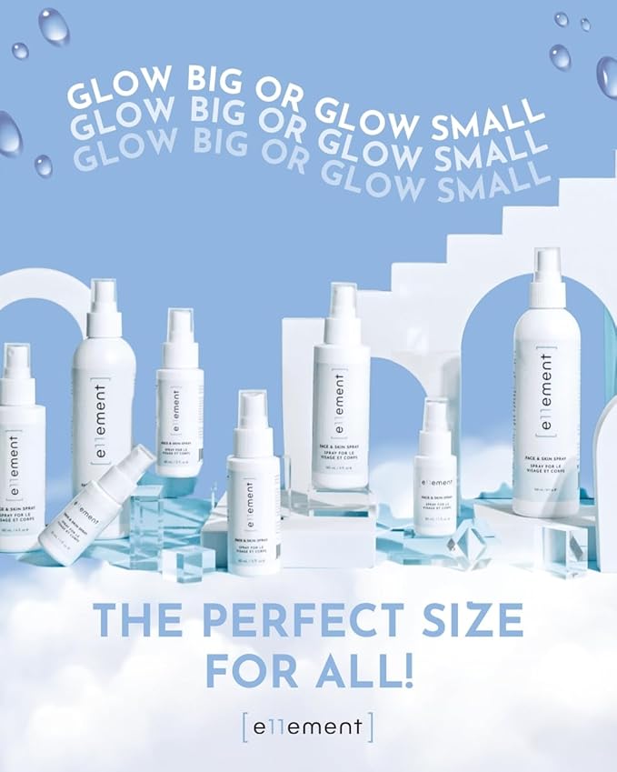 Hypochlorous Acid Face and Skin Spray - HOCL- Safe for use on Acne Prone Skin - Eczema - Dry Scalp - Post Procedure -Toner - Eye Lash Cleanser - Face and Hand Cleanser (Large 8 oz.)