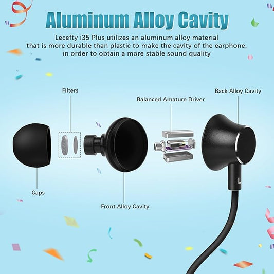 Neckband Bluetooth Headphones, 200H Extra Long Playtime Wireless Stereo Neckband Earbuds with Microphone, Waterproof Balanced Armature Drivers in Ear Headset for Sports/Workout (Cyan Green)