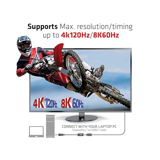 Club 3D CAC-1088 DisplayPort 1.4 to HDMI 4K120Hz/8K60Hz HDR Active Adapter M/F