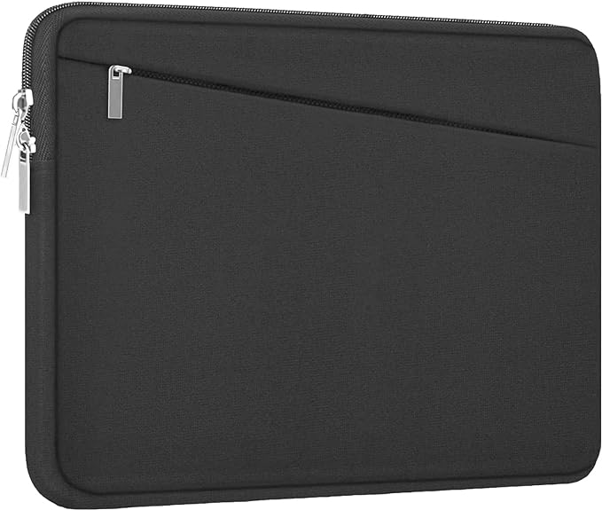 15.6 inch Laptop Case, Durable Computer Carrying Bag Protective Case Briefcase Handbag with Front Pocket, Laptop Sleeve Cover for 15.6 Inch HP, Dell, Lenovo, Asus, Notebook, Grey