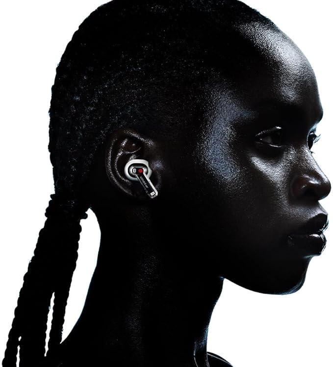 Nothing Ear Wireless Earbuds with ChatGPT Integration, Smart ANC, Hi-Res Audio with LDAC & LHDC, 11mm Dynamic Bass Boost, 40.5H Playtime, 6 Mics for Calls Headphones, Wireless Charging White