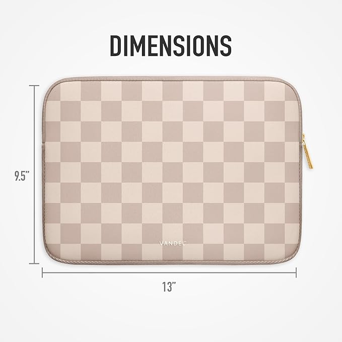 Vandel Slim Laptop Sleeve 13-13.3 inch Laptop Case for Macbook Air 13/Pro 13 Inch- Protective Macbook Case Sleeve, Tablet Carrying Bag Pouch for Lap Top Notebook, Chromebook, Dell, Asus Computer Cover