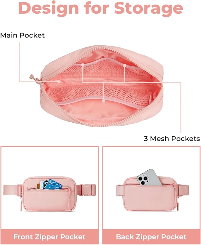 CHOLISS Small Sling Bag for Women and Men, Crossbody Bags Trendy Fanny Packs Chest Bag with Extended Strap