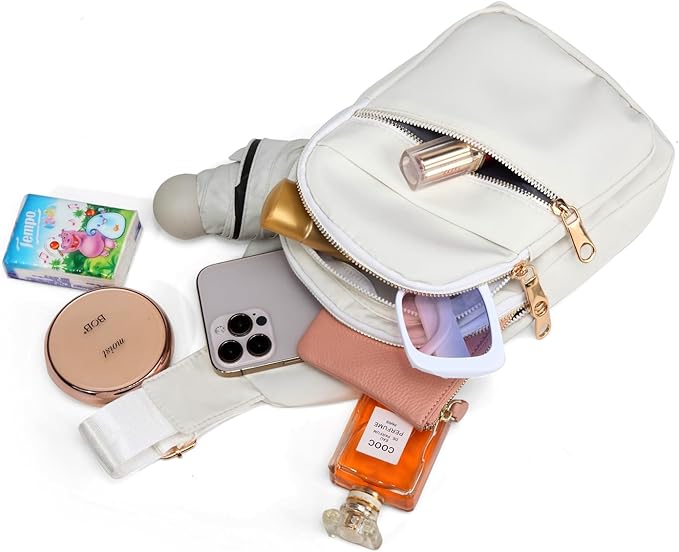 EVANCARY Small Sling Bag for Women Men, Sling Backpack Chest Daypack Crossbody Bag for Travel Outdoor Hiking