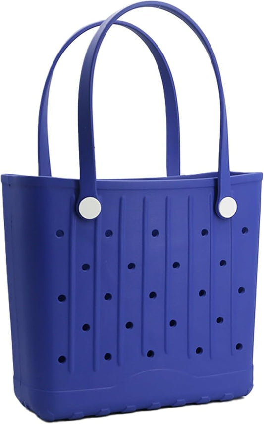 CXY Rubber Beach Bag EVA Waterproof Tote Bags Washable Sand-proof Travel Handbags for Pool Boat Groceries Work Sports