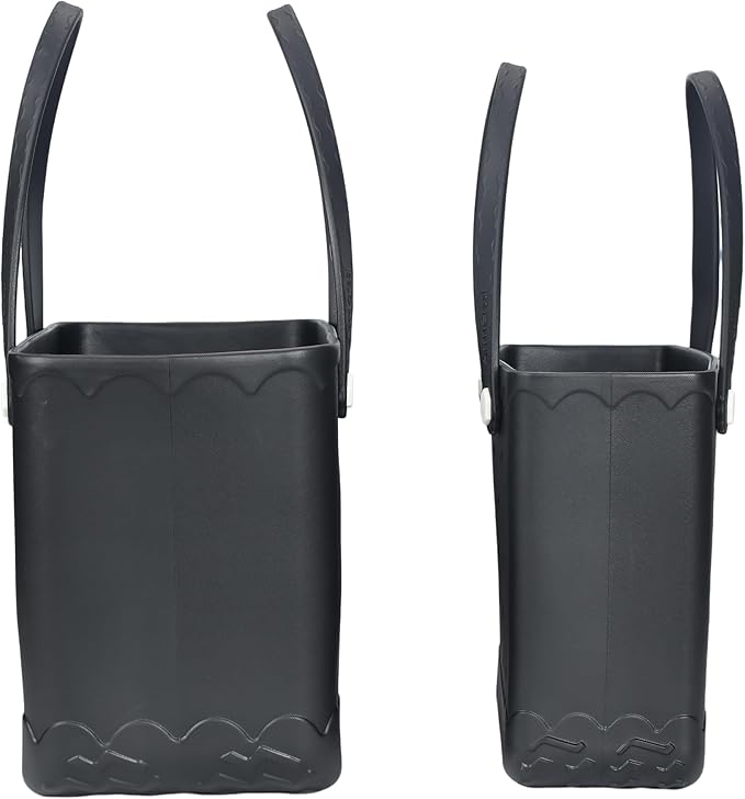 Armerssi Rubber Tote Bag For Women Large Rubber Beach Bag Waterproof Washable Handbag Durable Tote Bag Beach Swimming Travel