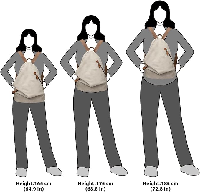 KL928 PU Leather Vintage Backpack – Large Casual Daypack Outdoor Travel Rucksack Hiking Backpacks for Men Women