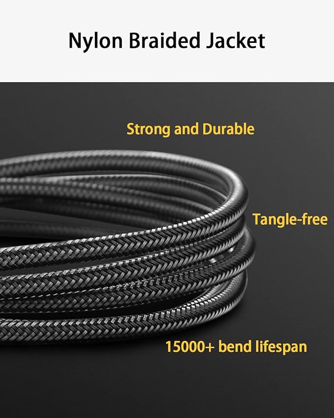 USB C Female to USB Male Adapter 4FT(1.2M), Upgraded Type C to USB 3.0 Male Adapter with 5Gbps High-Speed Data Transmission for Laptop, Charger, Power Bank, U Disk(Net Cord Length 3.7ft)