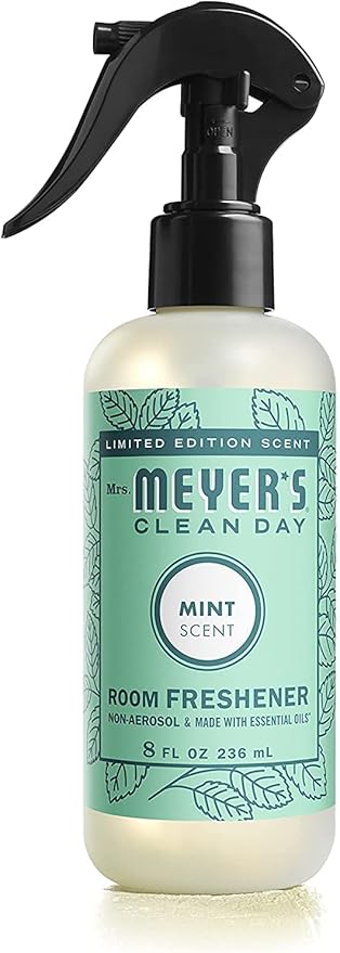 Mrs. MEYER'S Clean Day Room Freshener, Mint, 8 Fl Oz (Pack of 3)